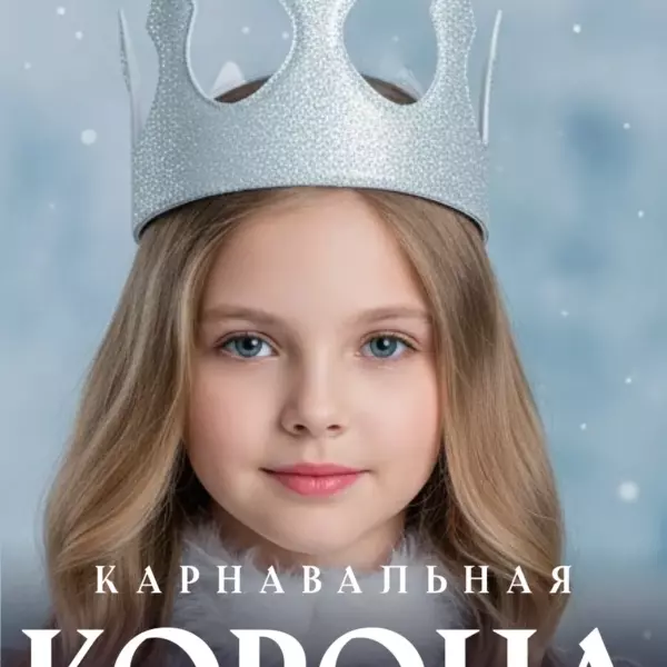 Карнавальная корона детская — корона для праздника, спектакля и фотосессий